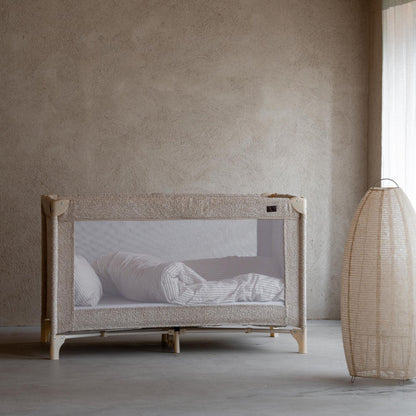 Quax Travel Cot - Boucle Sheep