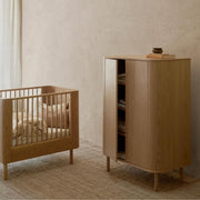 Quax Yume Flat Door Wardrobe - Natural Ash