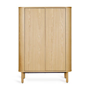 Quax Yume Flat Door Wardrobe - Natural Ash