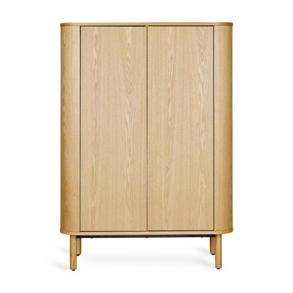 Quax Yume Flat Door Wardrobe - Natural Ash