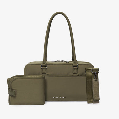 Tiba + Marl Riley Compact East-West Changing Bag - Olive