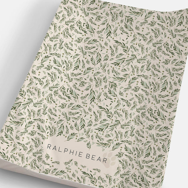 Ralphie Bear Anti Roll Wedge Changing Mat - Willow
