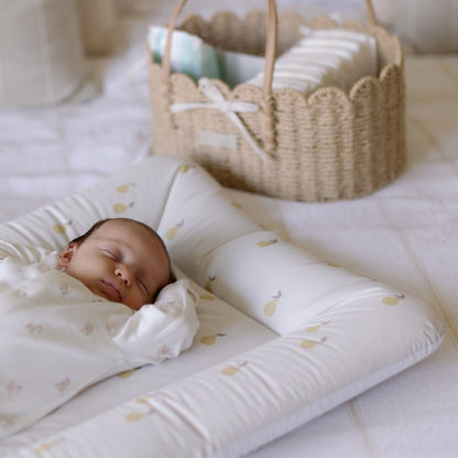 Ralphie Bear Comfort Changing Mat - Pears