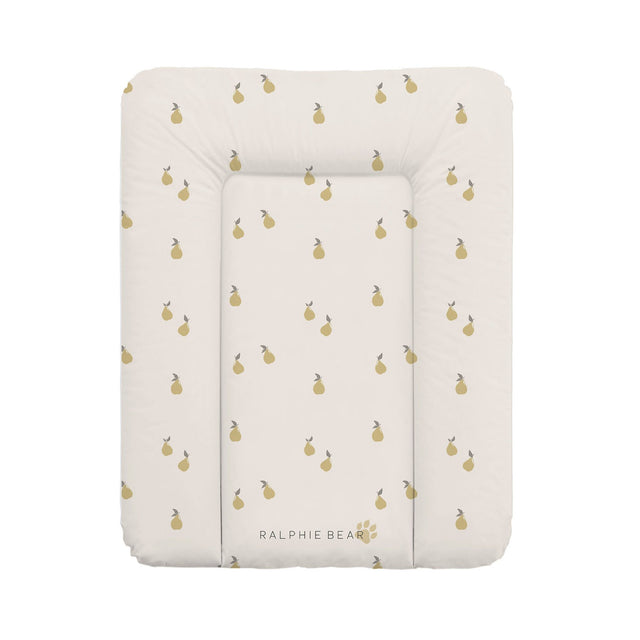 Ralphie Bear Comfort Changing Mat - Pears