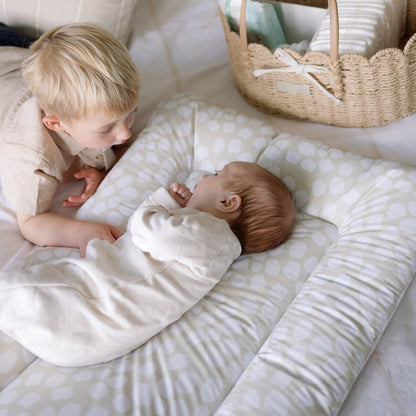 Ralphie Bear Comfort Changing Mat - Scallop
