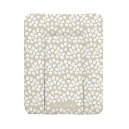 Ralphie Bear Comfort Changing Mat - Scallop