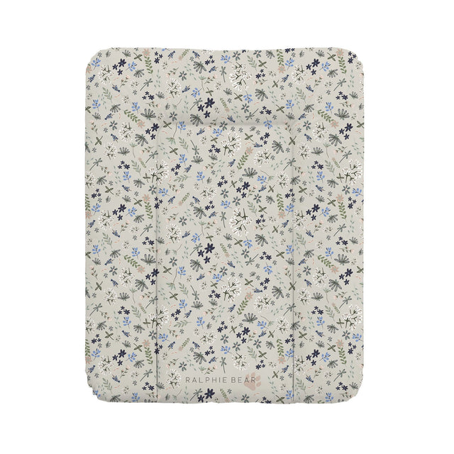Ralphie Bear Comfort Changing Mat - Wildflower
