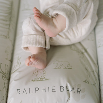 Ralphie Bear Comfort Changing Mat - Woodland