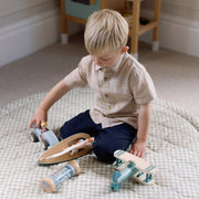 Ralphie Bear Playmat - Gingham Sage