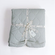 Ralphie Bear Playmat - Gingham Sage