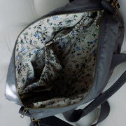 Ralphie Bear Quilted Stroller Bag - Slate/Wildflower Print