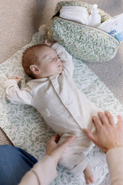 Ralphie Bear Baby Changing Compact Travel Mat - Willow