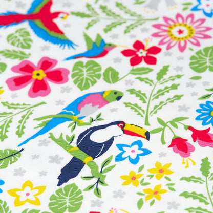 Frugi Sundown Pyjamas - White Tropical Birds