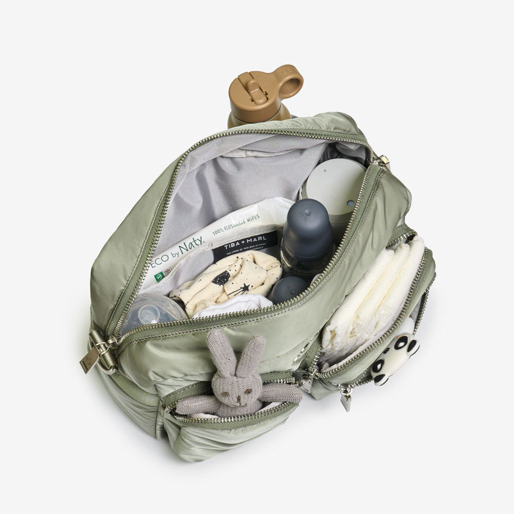 Axel Buggy Organiser Changing Bag - Sage Green | Scandiborn