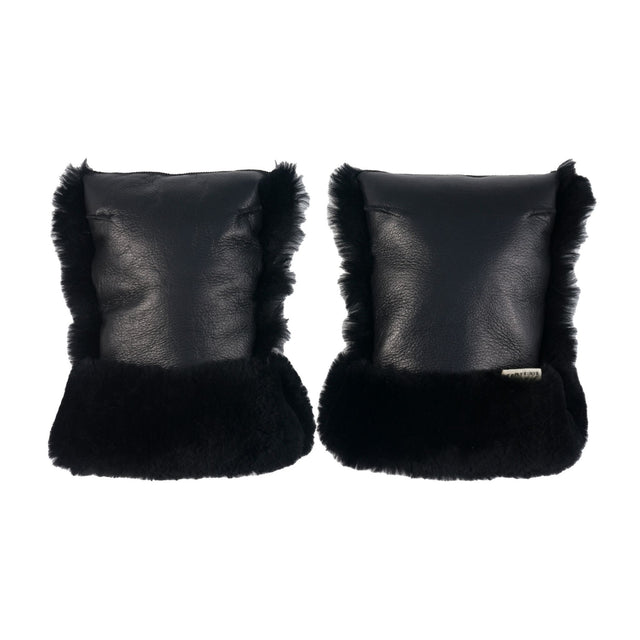 Binibamba Sheepskin Buggy Mittens - Noir
