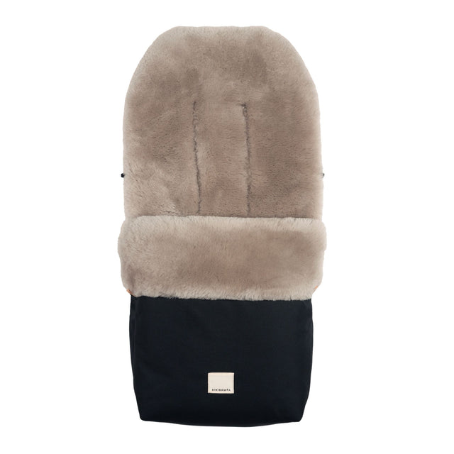 Binibamba Puffmuff Sheepskin Buggy Footmuff - Toast