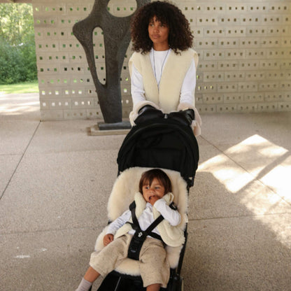 Binibamba Sheepskin Snuggler - Milk