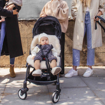 Binibamba Sheepskin Snuggler - Milk