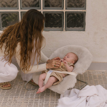 Binibamba Sheepskin Snuggler - Moon