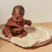 Binibamba Sheepskin Snuggler - Peanut