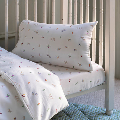 Avery Row Organic Cotton Cotbed Bedding Set - Little Farm