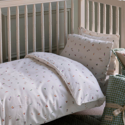 Avery Row Organic Cotton Cotbed Bedding Set - Little Farm