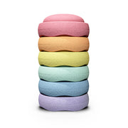 Stapelstein Stepping Stones - Pastel Set Of 6