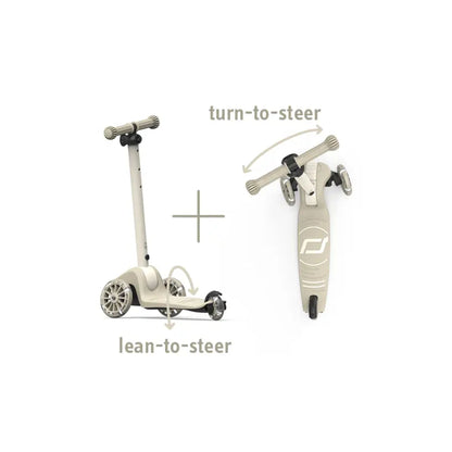Scoot & Ride Highwaykick 3S Scooter - Ash