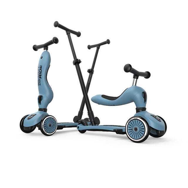 Scoot & Ride Highwaykick 1 Push & Go - Steel