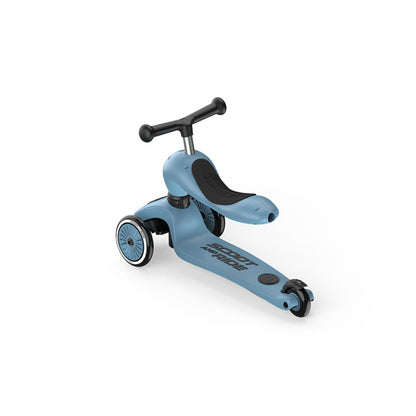Scoot & Ride Highwaykick 1 Push & Go - Steel