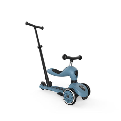 Scoot & Ride Highwaykick 1 Push & Go - Steel