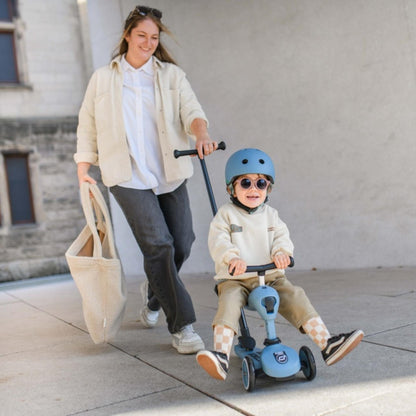 Scoot & Ride Highwaykick 1 Push & Go - Steel