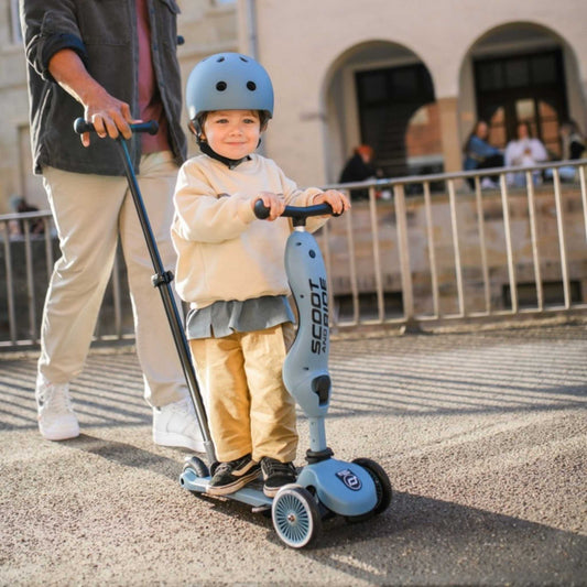 Scoot & Ride Highwaykick 1 Push & Go - Steel