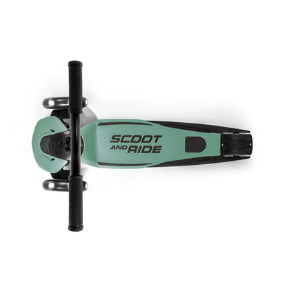 Scoot & Ride Highwaykick 5 LED Scooter - Forest