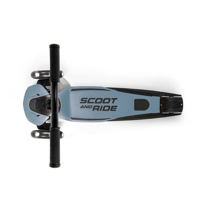 Scoot & Ride Highwaykick 5 LED Scooter - Steel