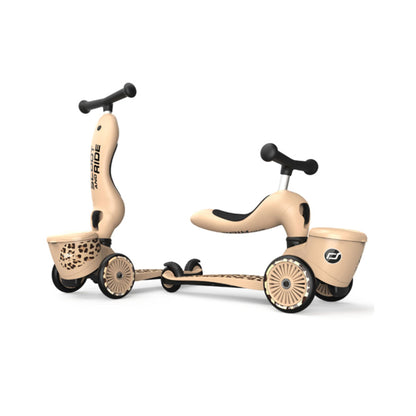 Scoot & Ride Highwaykick 1 Scooter Lifestyle - Leopard