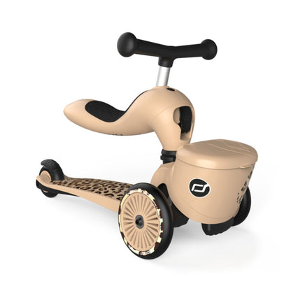 Scoot & Ride Highwaykick 1 Scooter Lifestyle - Leopard