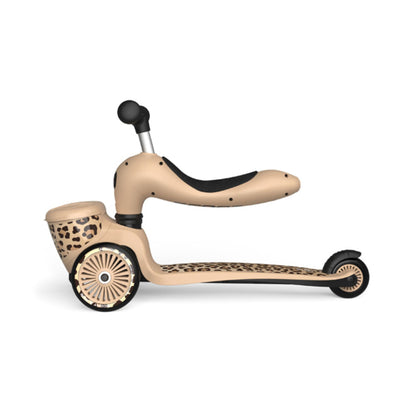 Scoot & Ride Highwaykick 1 Scooter Lifestyle - Leopard