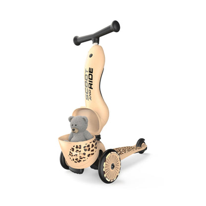 Scoot & Ride Highwaykick 1 Scooter Lifestyle - Leopard