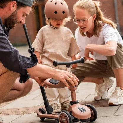 Scoot & Ride Kids Helmet 45-51cm - Mocha