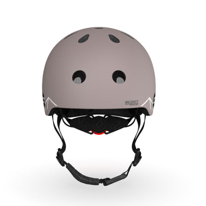 Scoot & Ride Kids Helmet 45-51cm - Brown Lines
