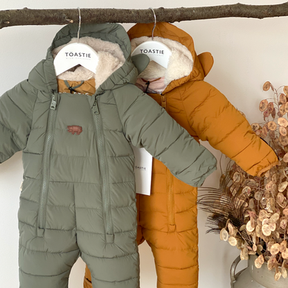Toastie Quilted Snowsuit - Sage