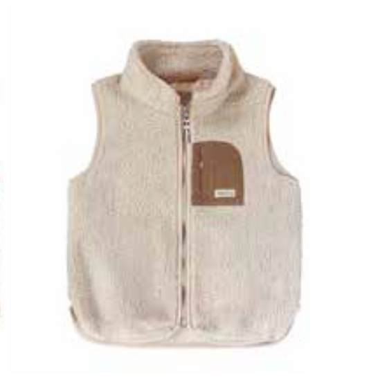 Toastie Modular Fleece Gilet - Teddy Sherpa