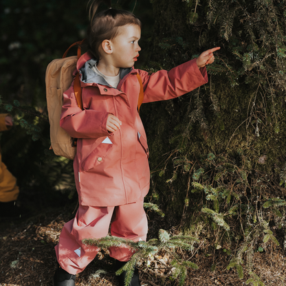 Toastie All Season Waterproof Dungarees - Dusky Pink