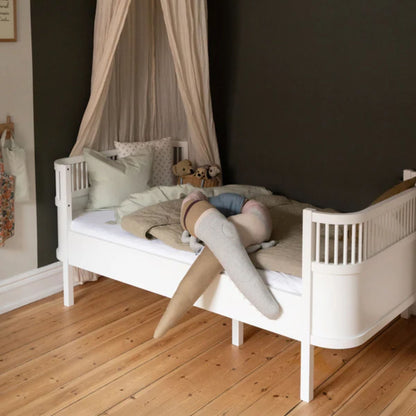 Sebra Bed Junior and Grow - Classic White