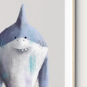 Tigercub Prints Shark Sea-life Nursery Print