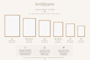 Lion & The Pear Big Top Tent Art Print
