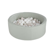 CuddleCo Soft Play Ball Pit with Balls - Sea Salt