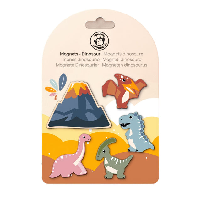 Speedy Monkey Magnets - Dinosaur