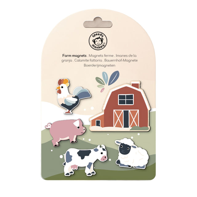 Speedy Monkey Magnets - Farm